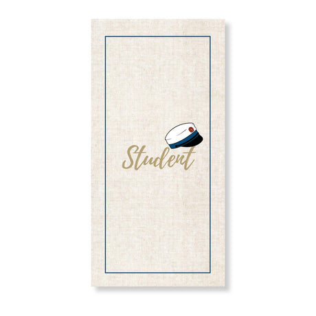 Servietter student blå hue fra Speedtsberg