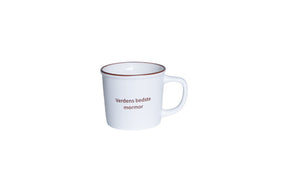 Kop til verdens bedste mormor i porcelæn fra Speedtsberg