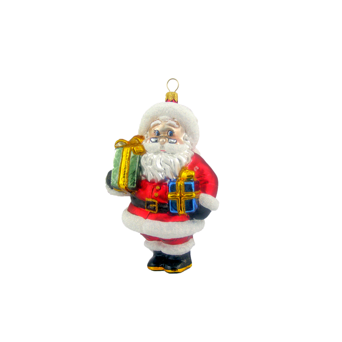 Julekugle Julemand med gaver