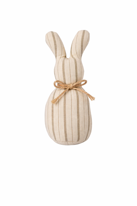 Ib Laursen Påskehare i stof med grønne striber