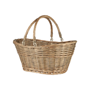 Opbevaringskurv i pil med to hanke fra Ib Laursen