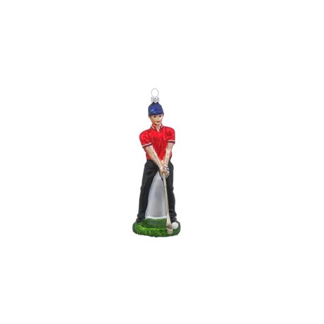 Julekugle Golfspiller