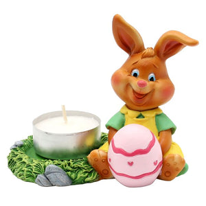 Påskehare med lysestage