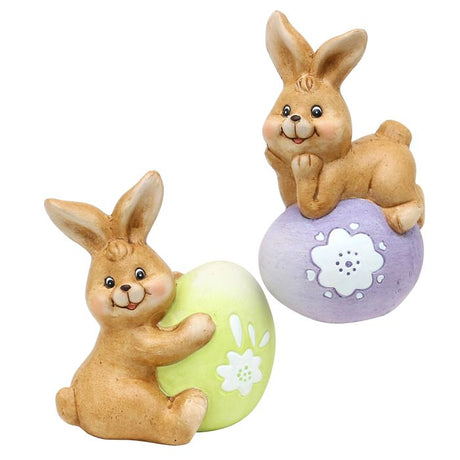 Påskehare med æg