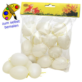 Påskeæg i plast til at male på