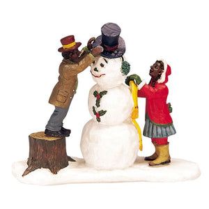 Dressing Mr. Snowman