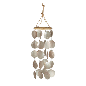 Vindspil m/strandskaller smoke