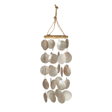 Vindspil m/strandskaller smoke