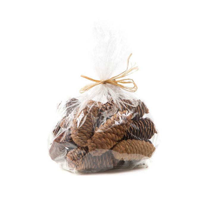 Lange grankogler i pose