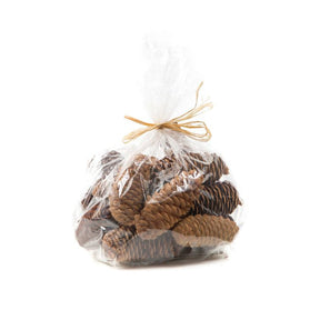 Lange grankogler i pose