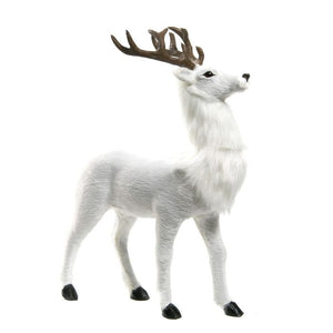 Hjort hvid 30 cm
