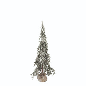 Grædegran med sne 120 cm høj