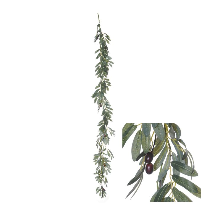 Olivenranke 180 cm lang (kunstig)