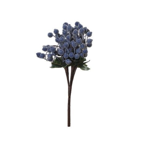 Buket med blå bærgrene 