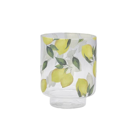 Fyrfadsstage med citronmotiv