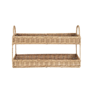 Flettet rattanbakke i to etager fra Ib Laursen