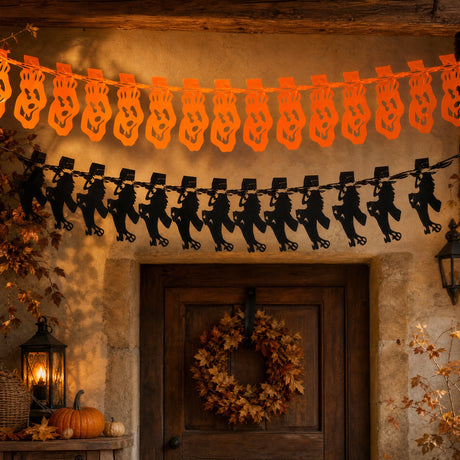 Halloween papirguirlande
