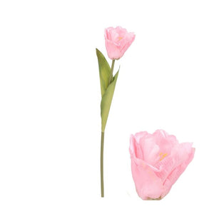 Tulipanstilk lyserød 65 cm høj