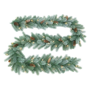 Stockholm granguirlande med lys 270 cm lang