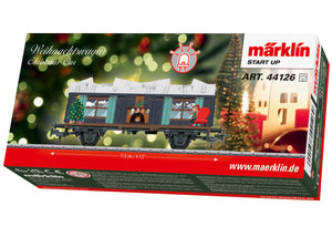 Æske med Märklin Juletogvogn med lys