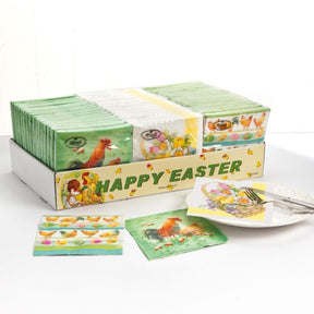 Påskeservietter 33 cm x 33 cm