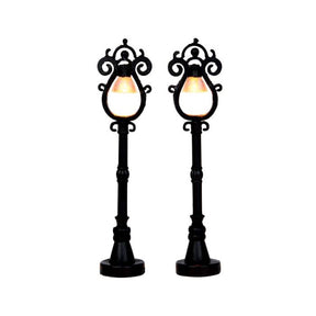 Parisian Street Lamp, Set Of 2