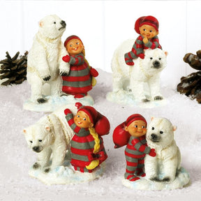 Babynisse med isbjørn