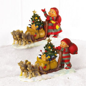 Babynisse med slædehunde