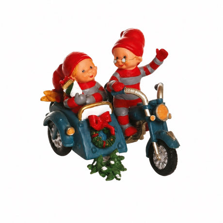 Babynisse på motorcykel
