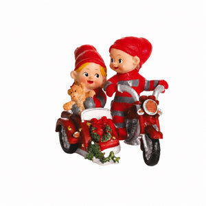 Babynisse på motorcykel