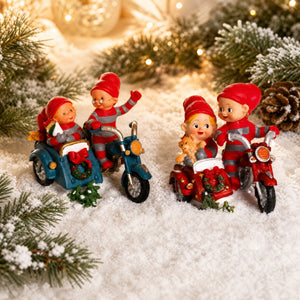 Babynisse på motorcykel