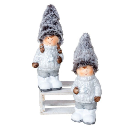 Vinterbørn med bløde huer