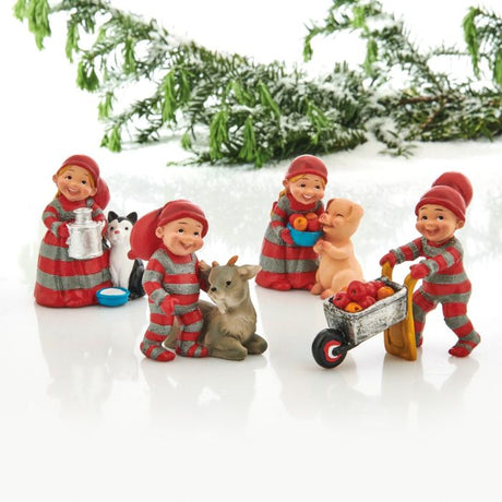 Babynisse fodrer dyr