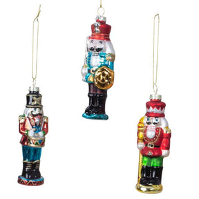 Julekugler Nøddeknækkeren Soldater 3-pak