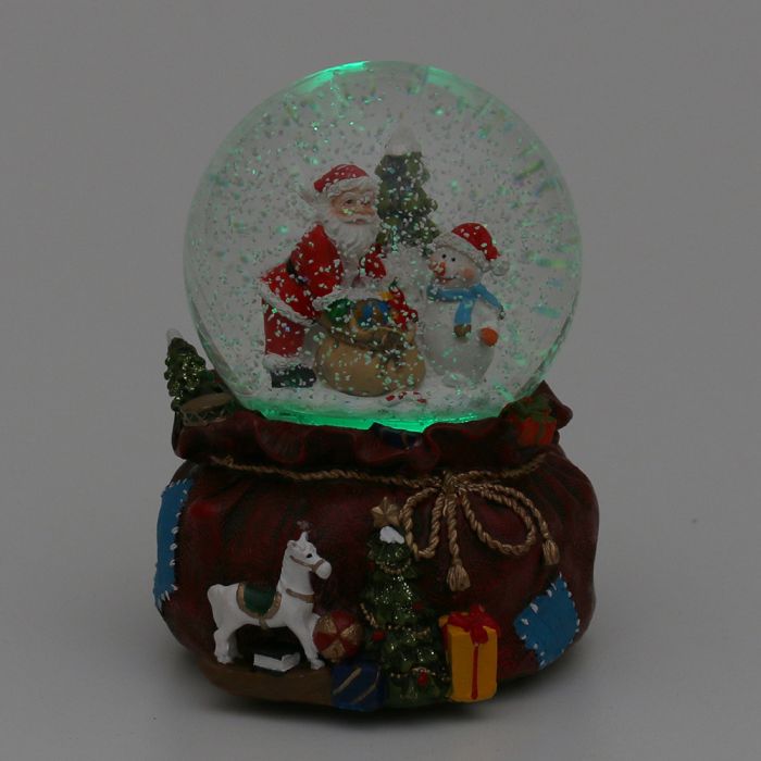 Snekuglejulemand med gavesæk