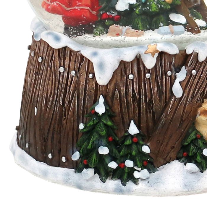 Snekugle Juletræet pyntes