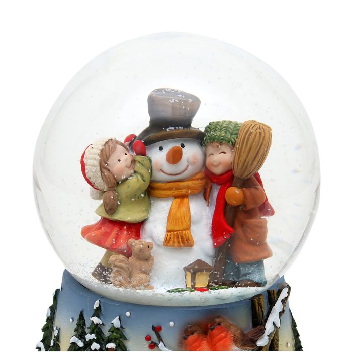 Snekugle Snemand med børn