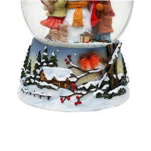 Snekugle Snemand med børn