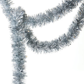 Guirlande sølvfarvet