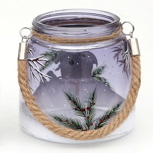 Lanterne Vintermotiv