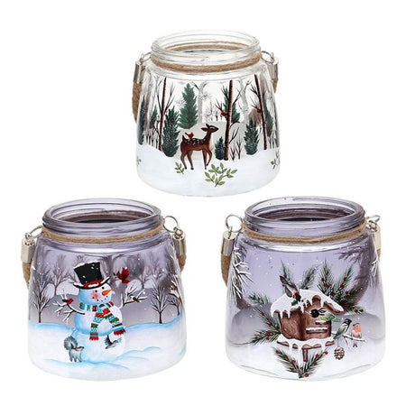 Lanterne Vintermotiv