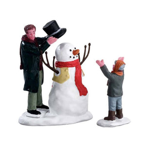 Sharp Dressed Snowman Set Of 2