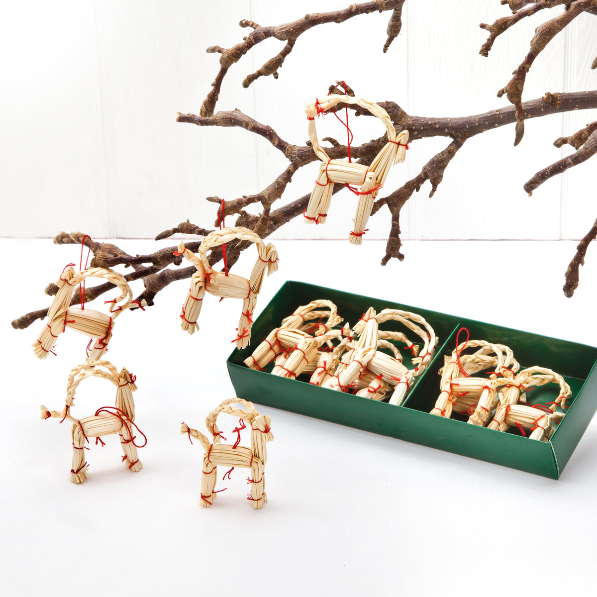 Halmbukke 12-pak til ophængning