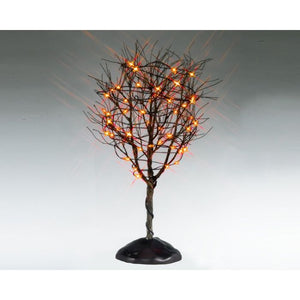 Dry Tree med Orange Lys, Halloween Dekoration