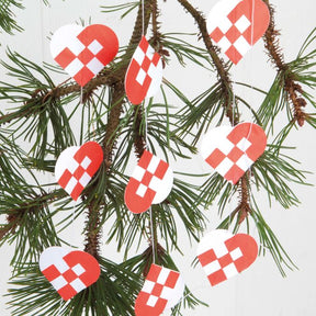 Guirlande med hjerter