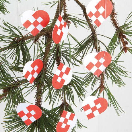 Guirlande med hjerter