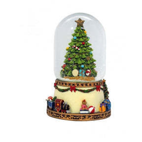 Snekugle Juletræ med legetøj