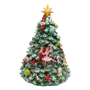 Spilledåse Juletræ med nøddeknækker