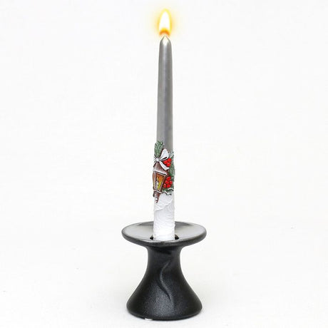 Julestearinlys med lanterne