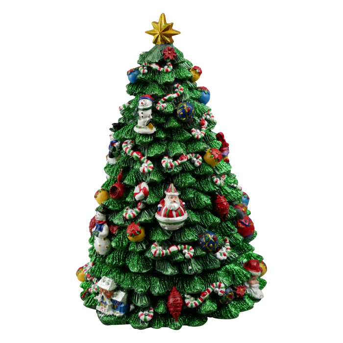 Spilledåse Juletræ 23 cm højt